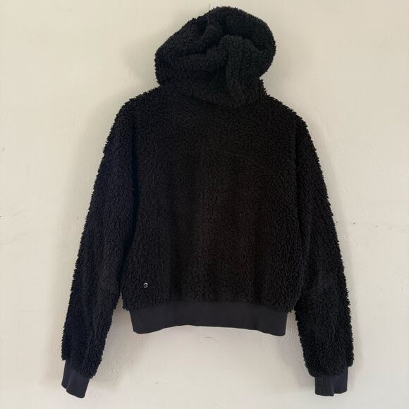 Lululemon‎ Oh So Sherpa Half Zip Black Women’s Size 6 Pullover Sweater Jacket - Picture 6 of 11